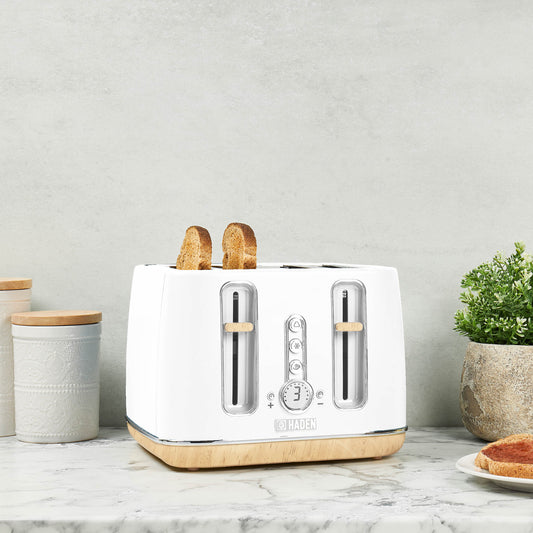 Dorchester Matte White Toaster