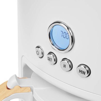 Dorchester Coffee Machine, Matte White - 75035