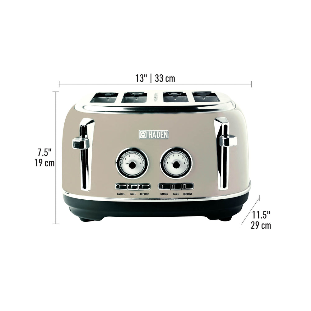 HADEN Dorchester Matte White 4-Slice Toaster + Reviews