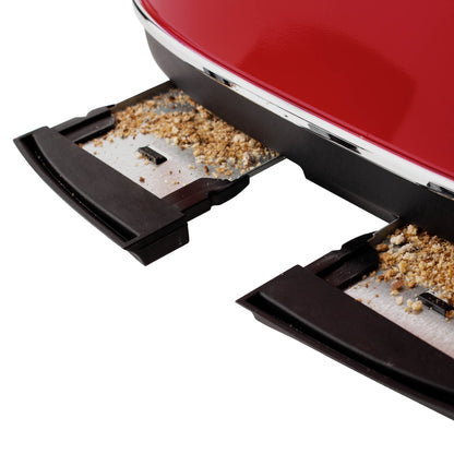 Dorset Red 4-Slice Toaster