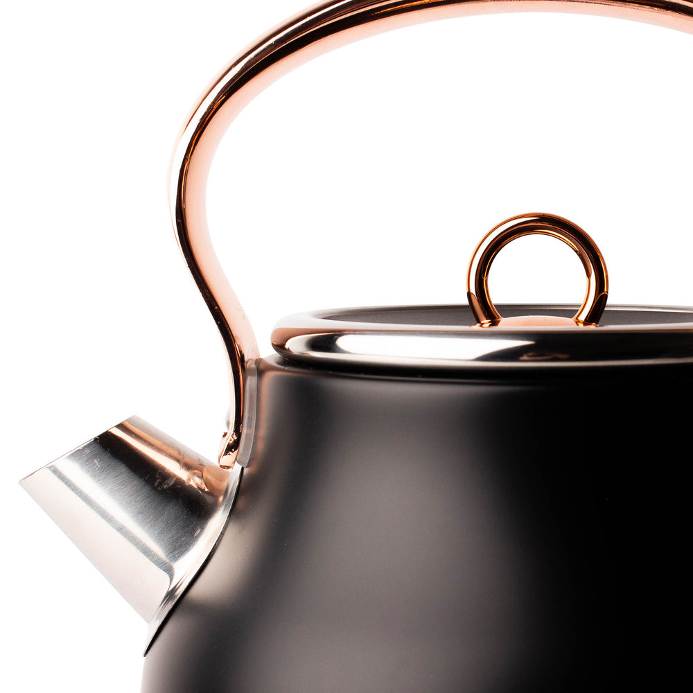 Heritage Black & Copper Electric Kettle