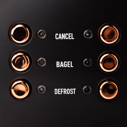 Heritage Black & Copper 4-Slice Toaster