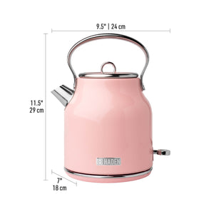 HADEN Heritage Black and Copper Electric Tea Kettle + Reviews