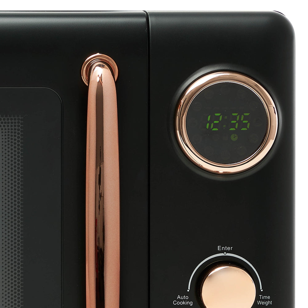 
                
                    Load image into Gallery viewer, Haden Black &amp;amp; Copper Microwave
                
            