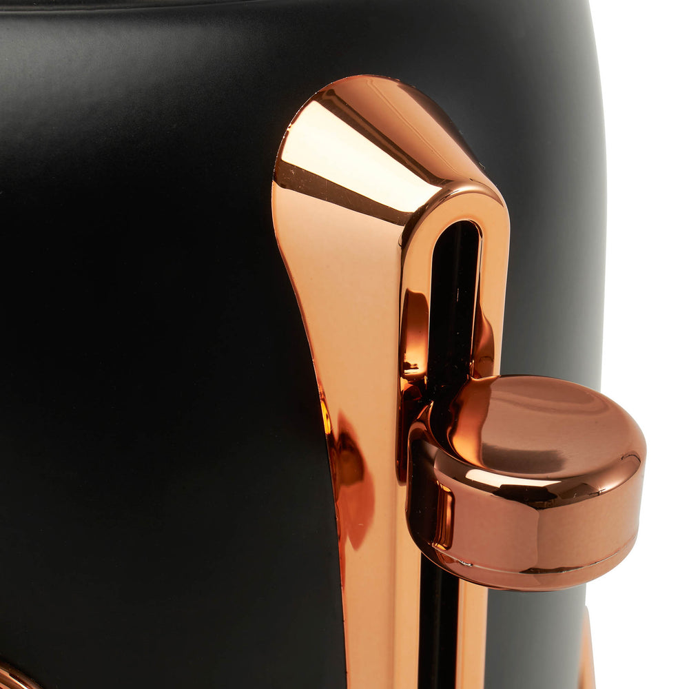 Heritage Black & Copper 2-Slice Toaster