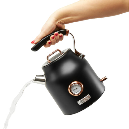 Dorset Black & Copper Electric Kettle