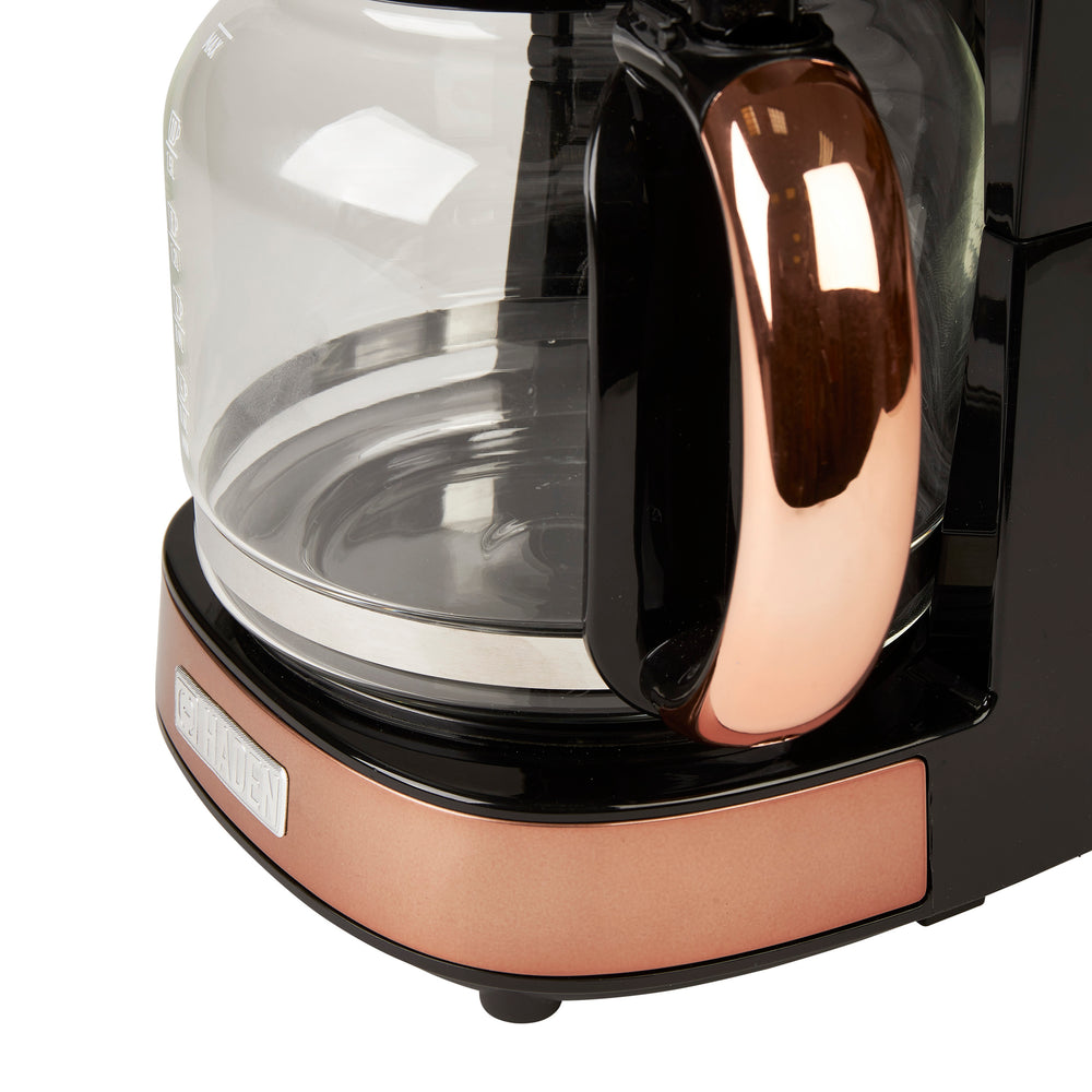 Haden Black & Copper Coffee Machine – Hadenusa