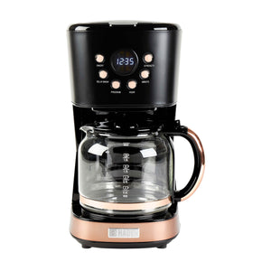 Haden Black & Copper Coffee Machine