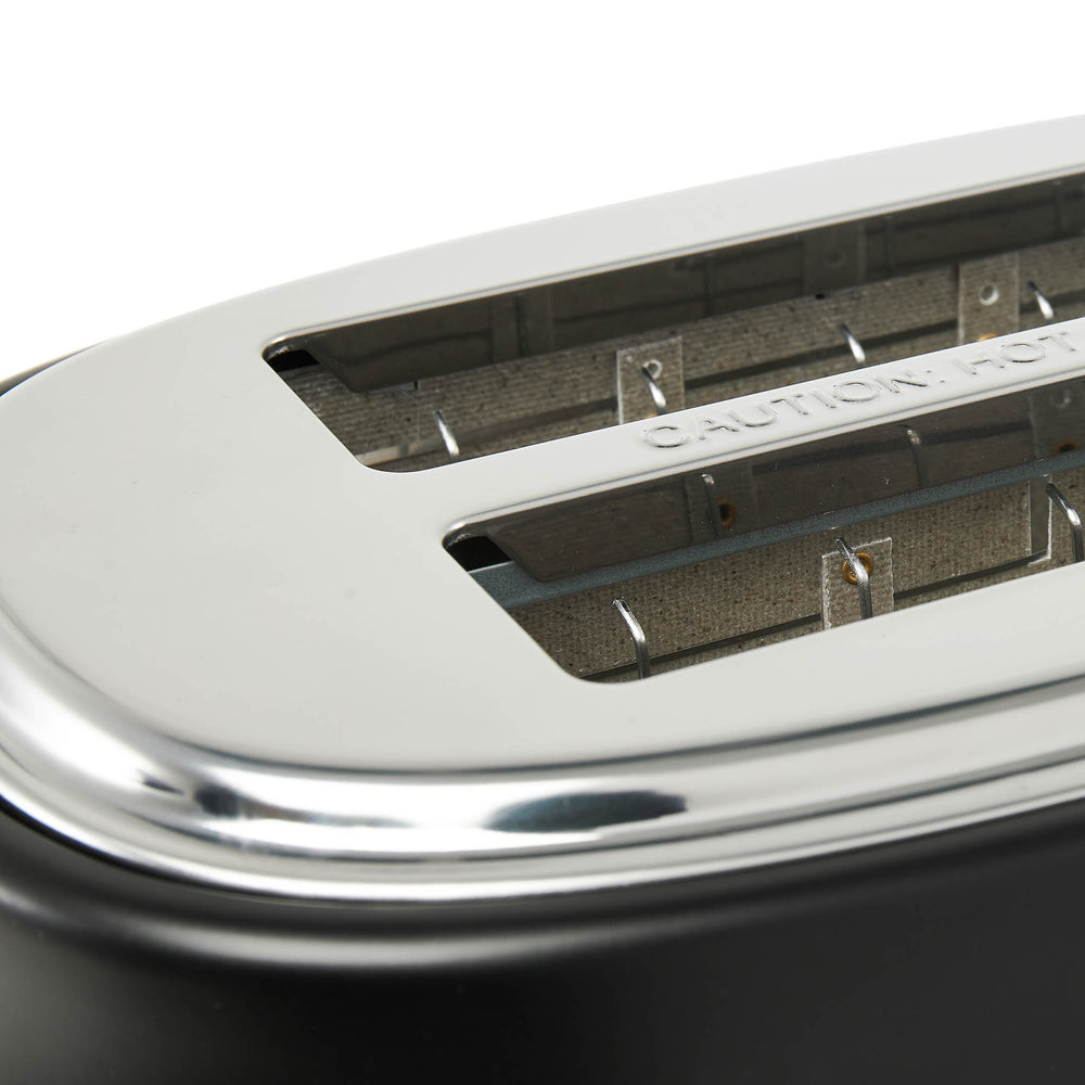 Dorset Black & Copper 2-Slice Toaster