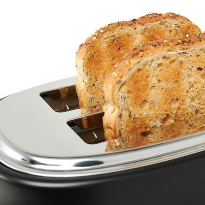 Dorset Black & Copper 2-Slice Toaster