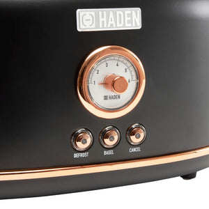 Dorset Black & Copper 2-Slice Toaster – Hadenusa