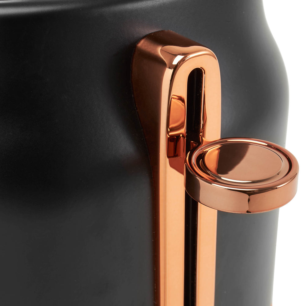 Dorset Black & Copper 2-Slice Toaster