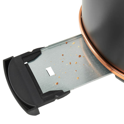 Dorset Black & Copper 2-Slice Toaster