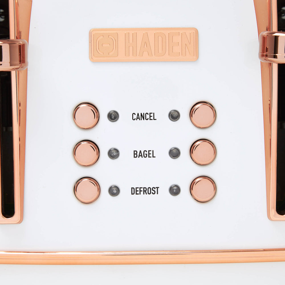 Heritage Ivory & Copper 4-Slice Toaster