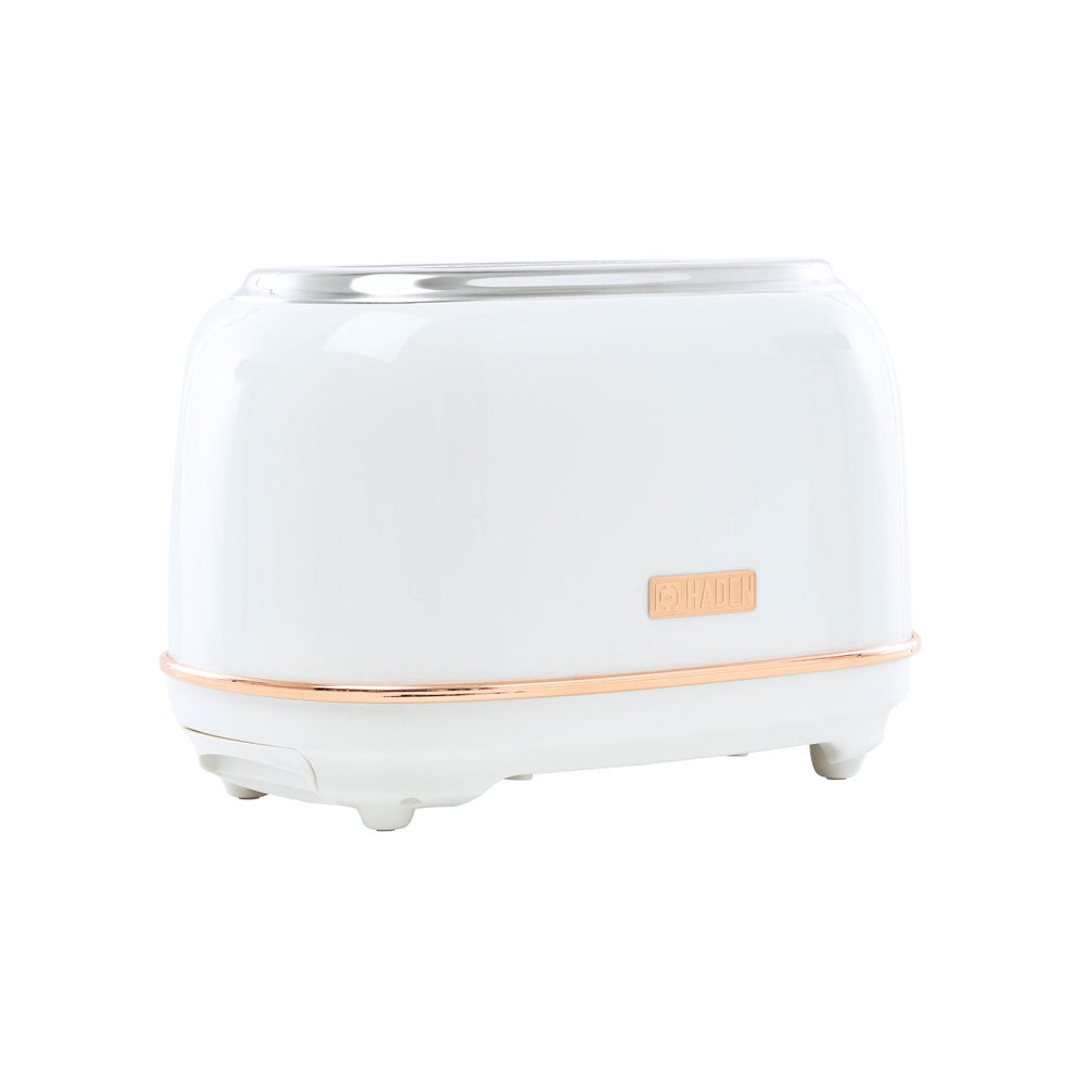 
                
                    Load image into Gallery viewer, Heritage Ivory &amp;amp; Copper 2-Slice Toaster
                
            
