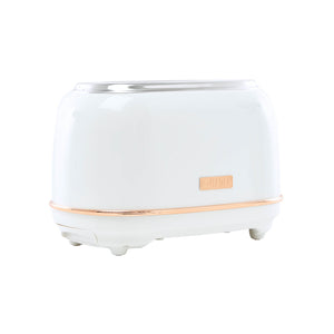 
                
                    Load image into Gallery viewer, Heritage Ivory &amp;amp; Copper 2-Slice Toaster
                
            