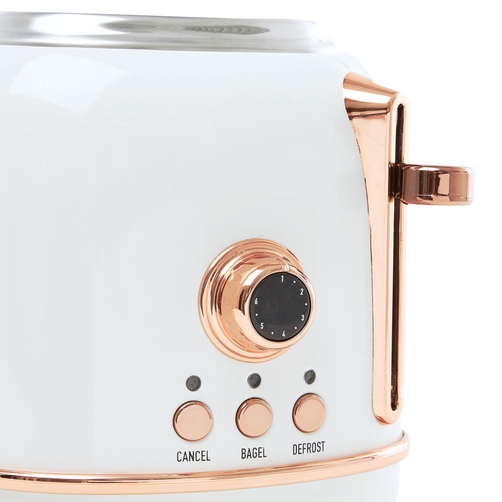 Heritage Ivory & Copper 2-Slice Toaster