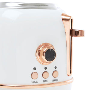 Heritage Ivory & Copper 2-Slice Toaster
