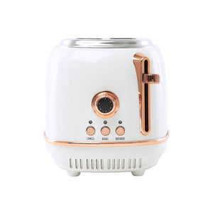 Heritage Ivory & Copper 2-Slice Toaster