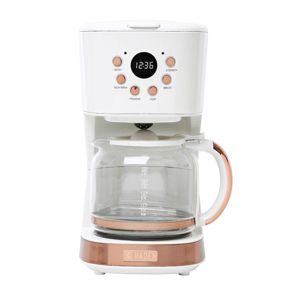 Haden Ivory & Copper Coffee Machine