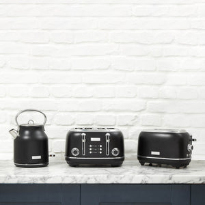 Heritage Black & Chrome Electric Kettle