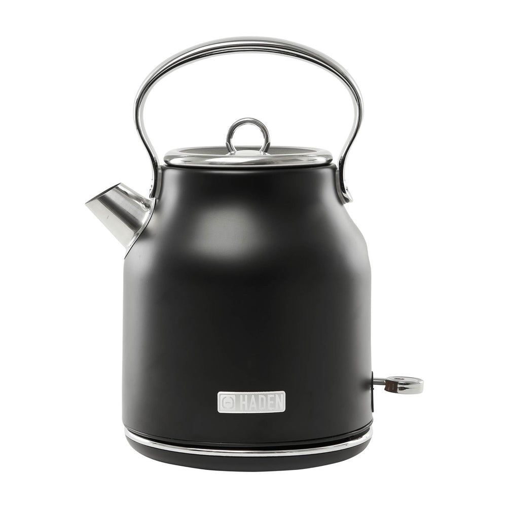 Heritage Electric Kettle Black Chrome 75095 Hadenusa