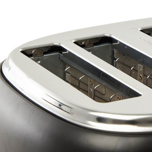 Heritage Black & Chrome 4-Slice Toaster