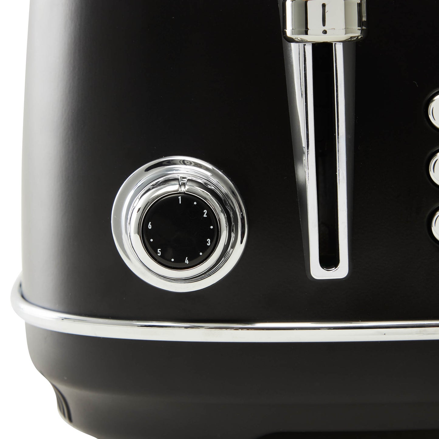 Heritage 4-Slice Toaster, Black & Chrome - 75096