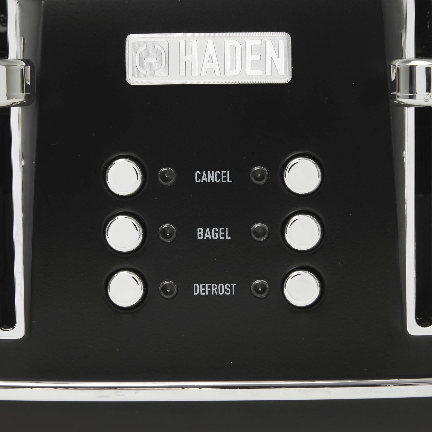 Heritage 4-Slice Toaster, Black & Chrome - 75096