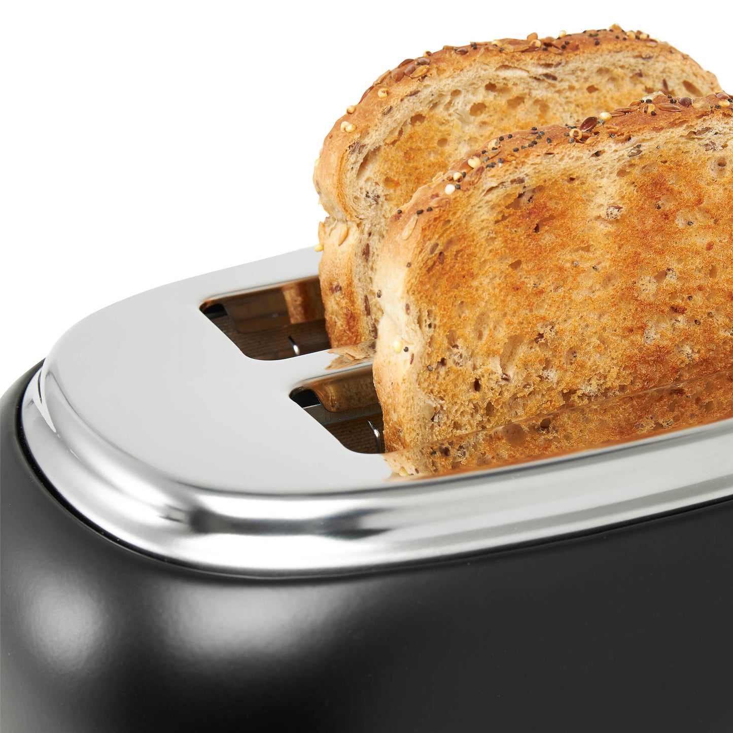 Heritage 2-Slice Toaster, Black & Chrome - 75097
