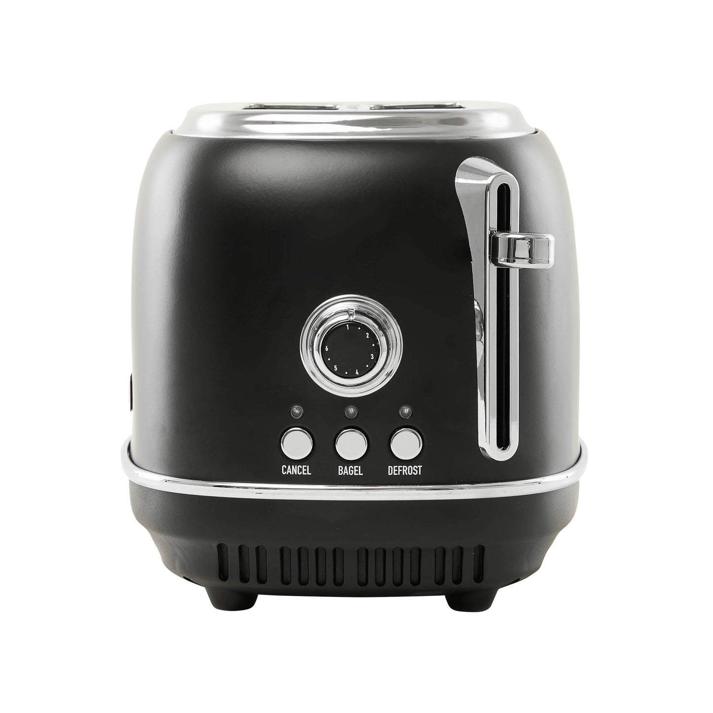 Heritage 2-Slice Toaster, Black & Chrome - 75097
