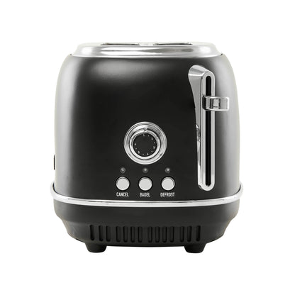 Heritage 2-Slice Toaster, Black & Chrome - 75097