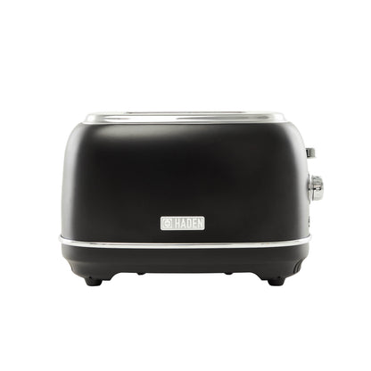 Heritage 2-Slice Toaster, Black & Chrome - 75097