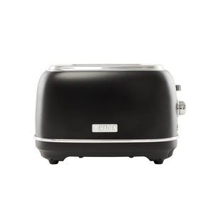 
                
                    Load image into Gallery viewer, Heritage Black &amp;amp; Chrome 2-Slice Toaster
                
            