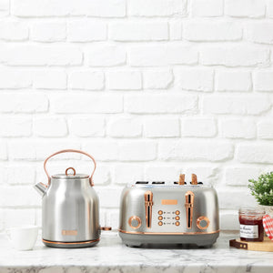 our goods Stainless Steel Water Kettle - Pebble Gray - Shop