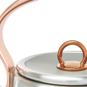 Heritage Steel & Copper Electric Kettle
