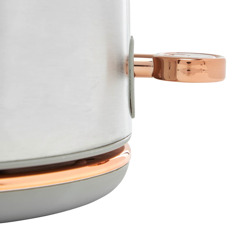 Heritage Electric Kettle, Stainless Steel & Copper - 75103