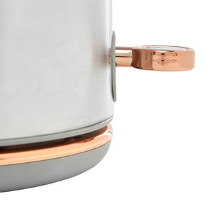 Heritage Electric Kettle, Stainless Steel & Copper - 75103