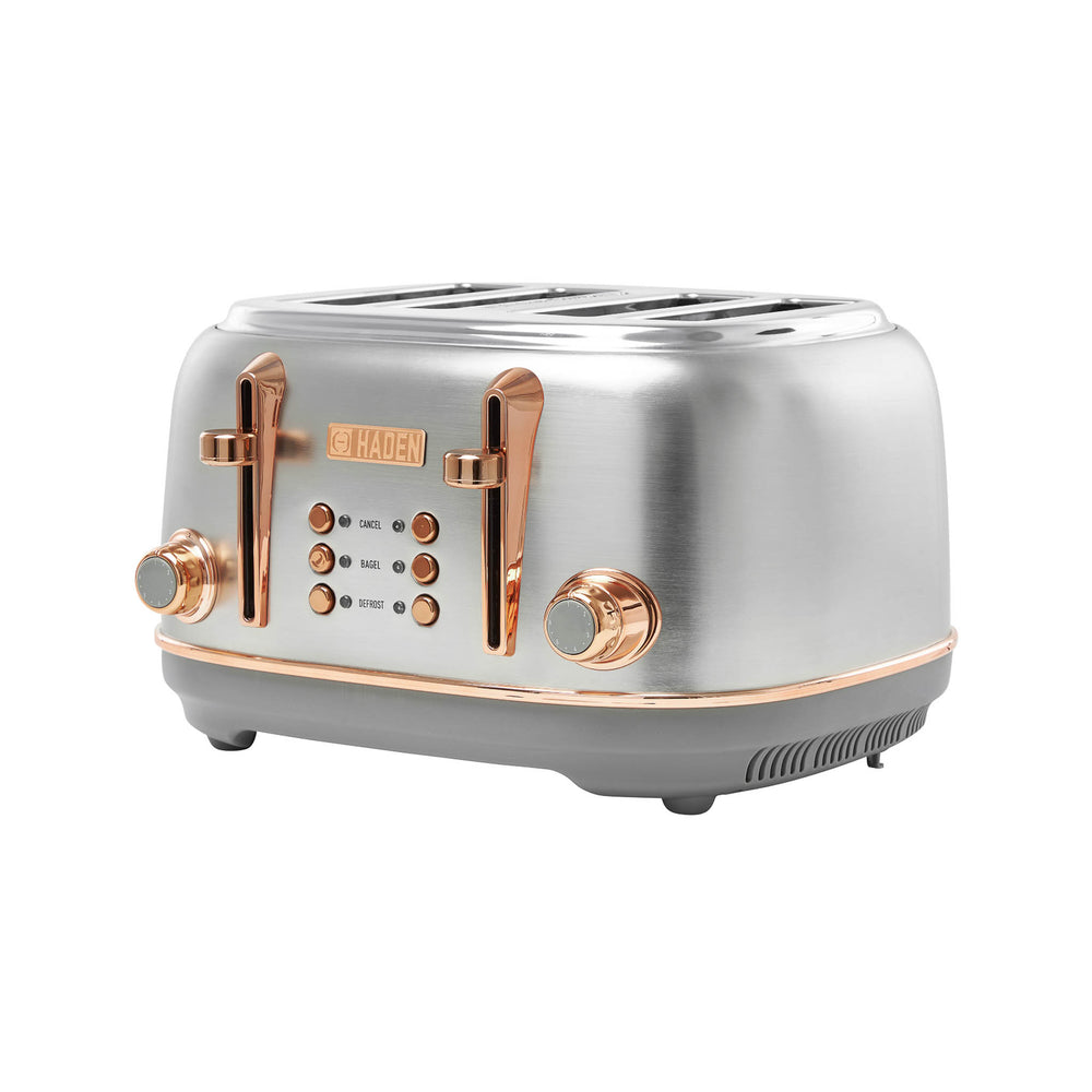 Heritage 4 Slice Toaster Stainless Steel Copper 75104