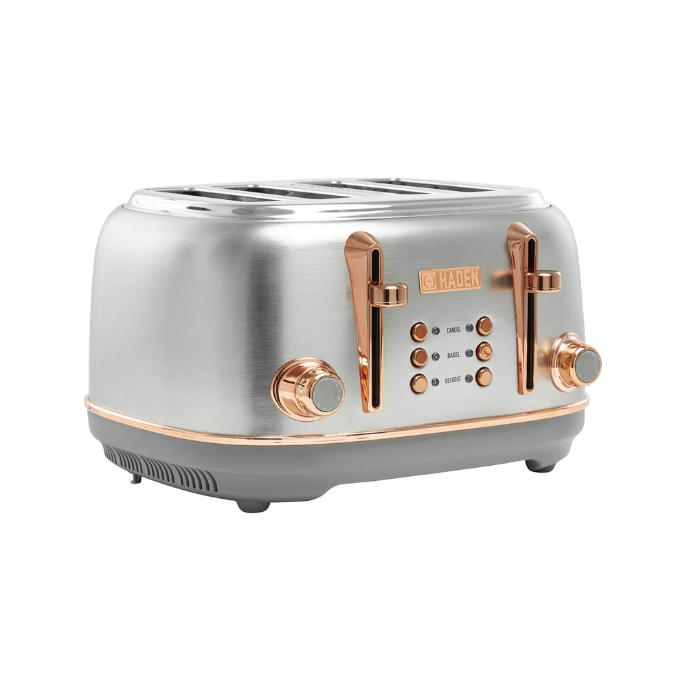 Heritage Steel & Copper 4-Slice Toaster
