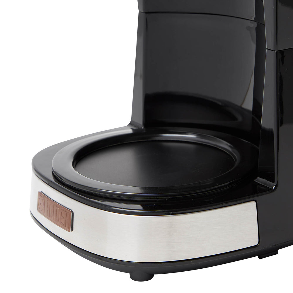 Haden Black & Chrome Coffee Machine – Hadenusa