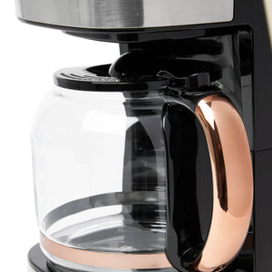 Haden Steel & Copper Coffee Machine