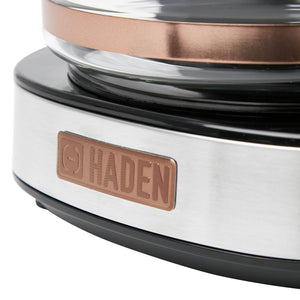 Haden Steel & Copper Coffee Machine