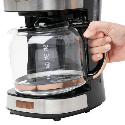 Haden Steel & Copper Coffee Machine