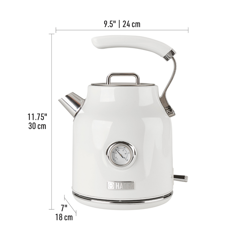 Haden Heritage English Rose 7-Cup Cordless Electric Kettle in the Water  Boilers & Kettles department at
